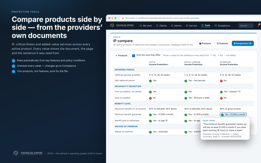 Compare products side by side